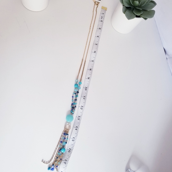 INC long tassel necklace - Picture 3 of 4